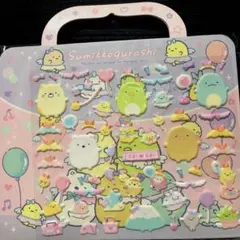 すみっコぐらし シールバッグ えびてんのしっぽと目指せアイドル (*☻-☻*)