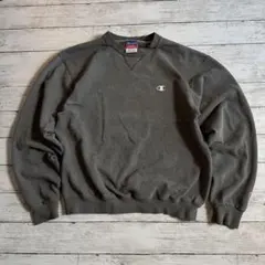 か*様 00年代ヴィンテージ　チャンピオン スウェット 前V 刺繍ロゴ メキシコ