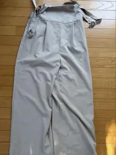 GU サロペット Lサイズ ライトグレー