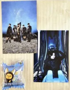 TXT CUコラボ お菓子キーホルダー＋フォトカードYEONJUNファンチュン