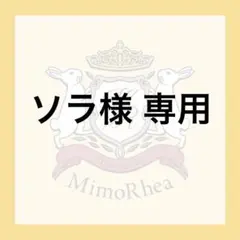 ソラ様 専用