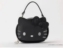 HELLO KITTY x BRILMY ミニコスメポーチ BLACK