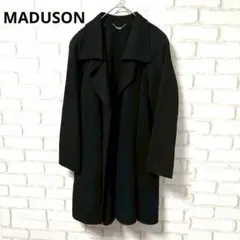 MADUSON ウール コート ロングコート 黒色 ONWARD