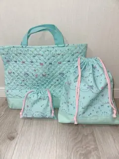 ☆レッスンバッグ3点セット☆裏地付き·͜·♡