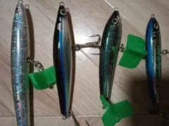 3種セット　フィッシングルアー マグロトップルアー　アワビホログラム　希少品 3種セット フィッシングルアー マグロトップルアー アワビホログラム