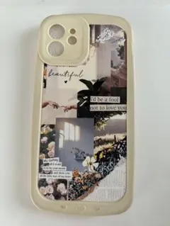 SHEIN iPhone 12用 コラージュデザインケース