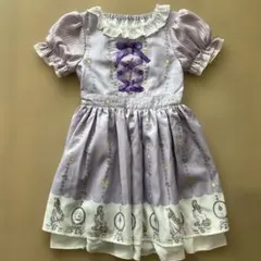 アクシーズファムキッズ　ディズニー　ラプンツェル　半袖ワンピース 120cm