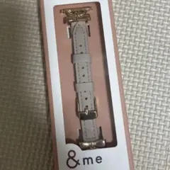 &me ソフトレザー バンド ベージュ