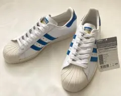 【未使用】adidas SUPERSTAR80s 24㎝ WHITE/BLUE