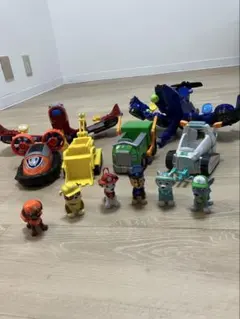 パウパトロール フィギュア&ビークル 6セット