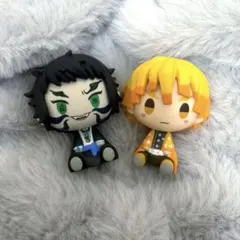 鬼滅の刃 一番くじ ちょこのっこ 我妻善逸 獪岳 D賞