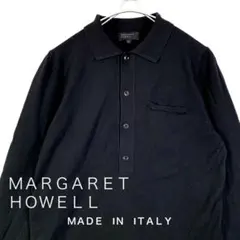 マーガレットハウエル　ＭＡＲＧＡＲＥＴ　ＨＯＷＥＬＬ　ポロシャツ　イタリア製のサムネイル