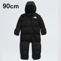 ザノースフェイス ベビー ヌプシワンピース ダウンジャケット 90cm ブラック
