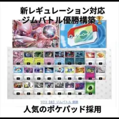 ロケット団のミュウツーex 構築済みデッキ ジムバトル優勝デッキ　新レギュ対応