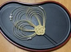 No.407水引髪飾り/成人式☆卒業式☆結婚式/振袖☆袴☆ドレス