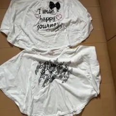 ホワイトTシャツ 2枚セット