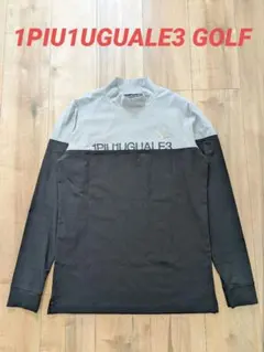 中古】1piu1uguale3 golf／バイカラー モックネック シャツ - メルカリ