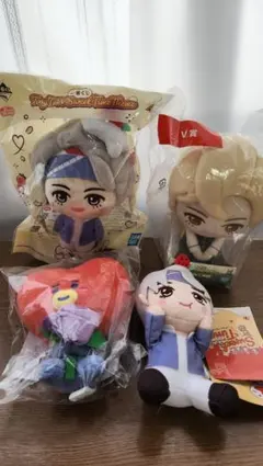 TinyTAN BT21 V テヒョン テテ ぬいぐるみ 4点セット