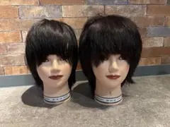 美容師国家試験用カットウィッグ×16 カットウィッグ16体【美容学生 美容師 国家試験】