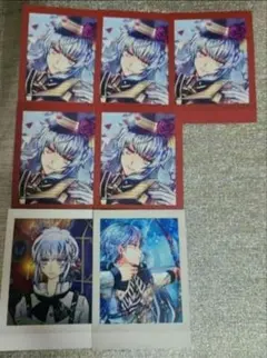 7枚セット フルーレ ぱしゃこれ あくねこ 悪魔執事と黒い猫