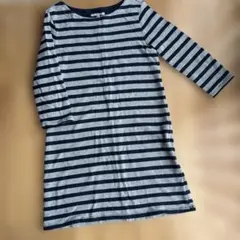 Gap ストライプ チュニック丈ワンピース