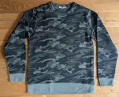 UNITED ARROWS 迷彩柄 長袖クルーネック スウェット L