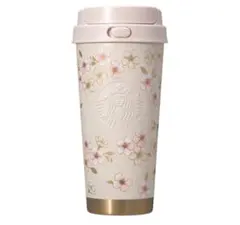 SAKURA2026ステンレスTOGOボトルピンクベージュ＆ゴールド473ml