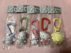 サンリオキャラクターズ　カラフルカラビナマスコットチャーム　コンプリート　セット