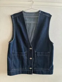 しまむら デニムベスト Mサイズ