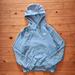 US古着 NIKEパーカー カラー(スカイブルー)
