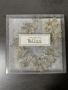 Bliss ヘッドドレス ブライダル ゴールド