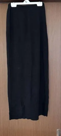 ロングスカート　黒　フリーサイズ