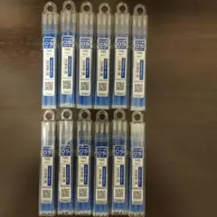 【3本×12セット】フリクション FRIXION インク 替芯0.5 青