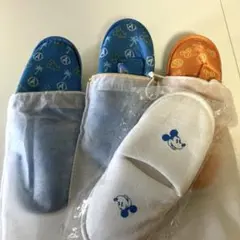 ディズニーリゾートホテル　子供スリッパ4点セット