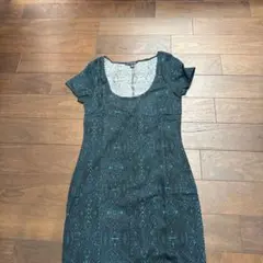 American Eagle Outfitters 半袖ひざ丈ワンピース