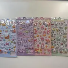 サンリオボンボンドロップシール〇4枚セット！