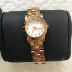 マーク ジェイコブス ピンクゴールド　腕時計
