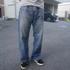 W33 L32】メキシコ製 usa levi's blue リーバイス 567 - メルカリ