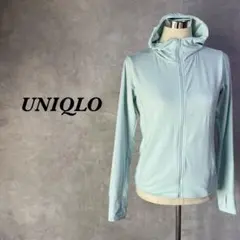 UNIQLO エアリズムUVカットメッシュパーカー 薄手 グリーン M 3110