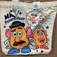 トイ・ストーリー 帆布　キャラクター トートバッグ