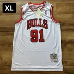 1725☆アディダス☆NBAブルズ☆タンクトップ☆デリックローズ☆総