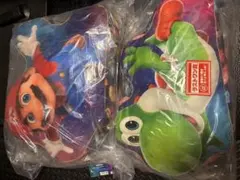 マリオ ヨッシー クッション 未使用 一番くじのA賞とラストワン賞とおまけ