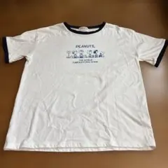 PEANUTS リンガーTシャツ Lサイズ