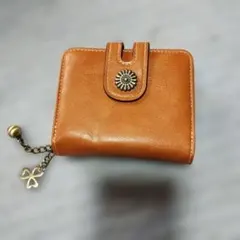 ブラウン 二つ折り財布