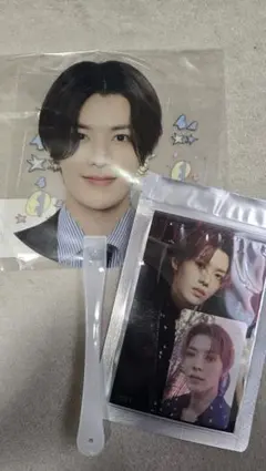 値下げ　NCT127 YUTA うちわ フォトカード セット