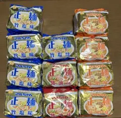 マルちゃん正麺 旨塩 味噌 醤油 各5食入り 計11袋セットのサムネイル