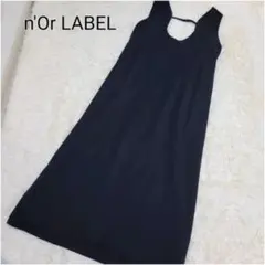 新品未使用✨ オシャレウォーカー ノアールレーベル ノースリーブワンピース 黒