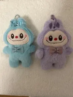 ラブブぬいぐるみキーホルダー 2個セット