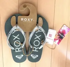 【新品・未使用・タグ付き】 ROXY（ロキシー） キッズ ビーチサンダルのサムネイル
