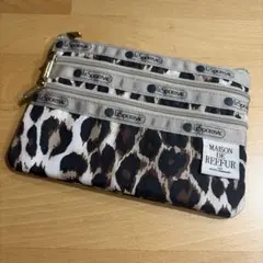 LeSportsac ヒョウ柄ポーチ メゾンドリーファーのサムネイル